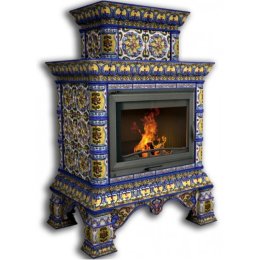 Каминная облицовка КимрПечь Кострома центральная двухъярусная Январь